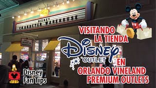 Visitando la tienda Disney Outlet "Disney Character Warehouse".