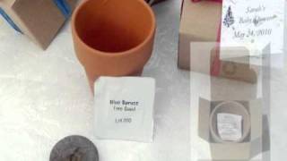Seed Gift Kits - Tree, Flower or Herb - TreeBeginnings.ca 1-866-356-2254