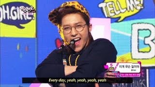 B1A4 - What's Happening (2013.06.08) [Music Bank w/ Eng Lyrics]