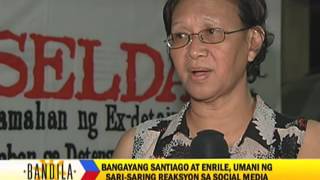 Netizens want Enrile to answer Miriam's allegations