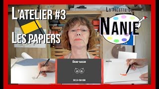 Cours de dessin - L'atelier #3 Le papier - Quel papier choisir ? Et comment bien débuter le dessin?
