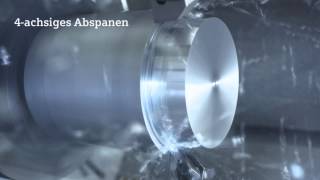 4-achsiges Abspanen mit SINUMERIK Operate