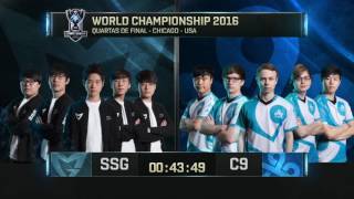 Mundial 2016 - Quartas de Final - SSG vs C9 (MD5)
