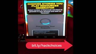 Choices Stories You Play Hack 2017  Free Diamonds and Keys Cheats