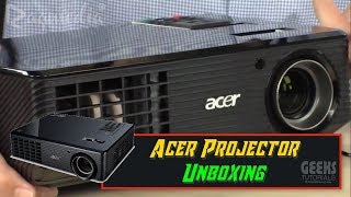 Acer 3D Projector Unboxing