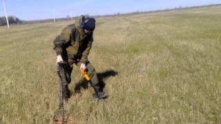 Поиск с металлоискателем Вагайском районе. Часть 1.