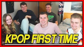 BRITISH STUDENTS REACT TO KPOP (BTS, EXO & TWICE)