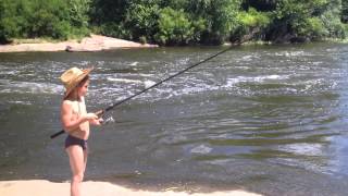 Рыбалка на реке Рось. Корсунь-Шевченковский, возле карьера. Лето 2014, (часть 3)