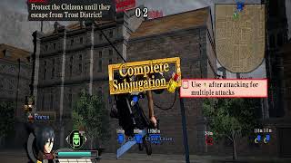Attack on Titan Wings of Freedom in Nvidia GT 710