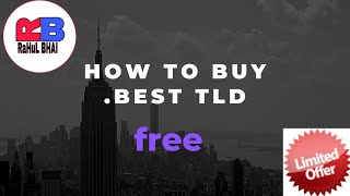 How To Buy Free . Best TLD Domain || .Best Domain Ko Kayse Buy Karogi Free Me