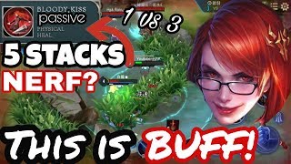 Veres with 5stacks. It is NOT NERF!  傳說對決, Liên Quân Mobile ,펜타스톰, Aov, rov