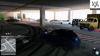 Watch Dogs 2 Drift in Parking