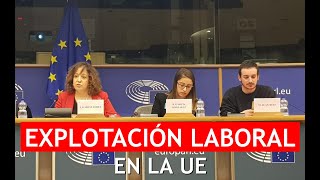 Trabajadores españoles denuncian en la Eurocámara explotación laboral en Holanda
