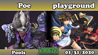 The Grind 112 Poe (Wolf) vs playground (Pit, Dark Pit) Pools