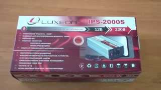 Инвертор напряжения Luxeon IPS-2000S, чистый синус, для солнечных панелей