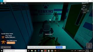 Roblox Universal Studios {STRANGER THINGS}