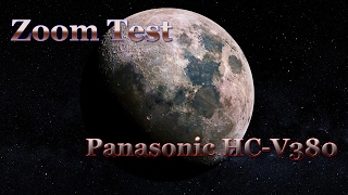 Zoom Test Panasonic HC V380 Full HD ?