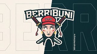 SPEED-ART " BerriBuni " MASCOT LOGO @berribuni | By:ShaphiRa