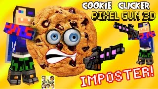 Cookie Clickers pt. 2 + Pixel Gun Imposter (Dad Plays PG3D pt. 14) iOS Gameplay