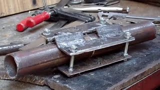 Самодельное приспособление для сваривания круглой трубы в мастерской Дачный мастер на все руки
