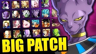 Dragon Ball FighterZ - Who is Getting Buffed/Nerfed? - Patch Notes Review!