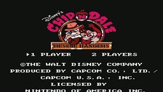 Chip 'n Dale Rescue Rangers (NES/Famicom/Dendy) full Game Walkthrough
