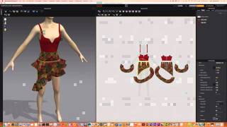 Tutorial Marvelous designer 4 Agregar y transformar texturas