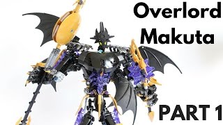 Lego Bionicle Lets Build Overlord Makuta (PART 1)