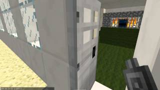 Minecraft Обзор модов 3/# кодовые двери и ключи для дверей