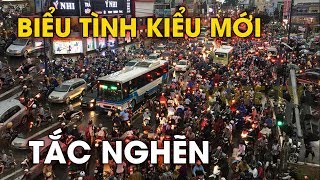 VTV ▶️ Toàn bộ hệ thống giao thông huyết mạch tắc nghẽn, biểu tình kiểu mới sẽ lan rộng #VoteTv