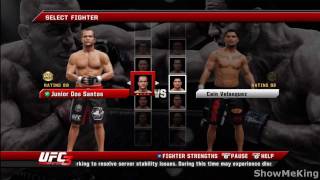 UFC Undisputed 3: Heavyweight Division Roster - Championship Experience and Overall Rating