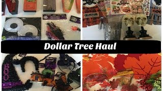 DOLLAR TREE HAUL | HALLOWEEN DECOR 2016