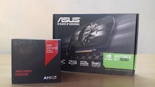 A10-7870K + GT 1030 TEST CS GO Grabando con Action!