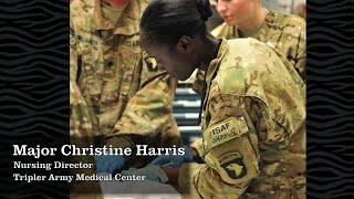 Christine Harris: Nursing Leadership and Innovations in Health Care (DNP) `19
