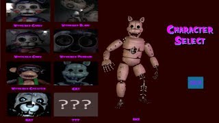 Five Nights at Candy's 2 Playable Animatronics Beta