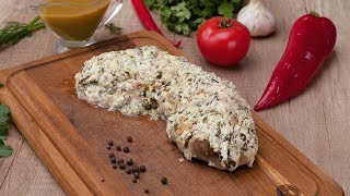 Свиная вырезка в зеленой шубе - Рецепты от Со Вкусом