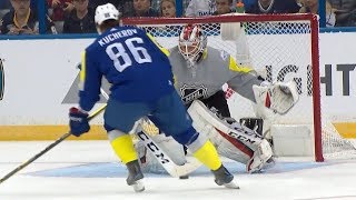 Nikita Kucherov scores "No Shot" goal to complete All-Star Game hat trick