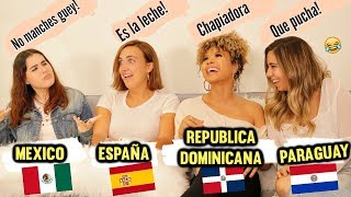 DIFERENCIAS DEL ESPAÑOL ENTRE PAISES - BATALLA DE IDIOMAS! Parte 1 - SPANISH BATTLE - Doralys Britto