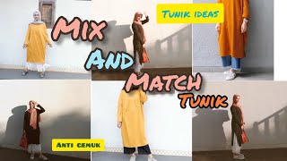 MIX AND MATCH OOTD IDEAS TUNIK HIJAB REMAJA KEKINIAN TERBARU 2019