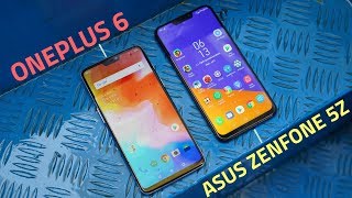 Asus ZenFone 5Z vs OnePlus 6 | Camera, Performance, Battery, and More Compared