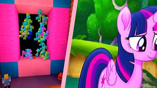 КАК СДЕЛАТЬ ПОРТАЛ В МАЙ ЛИТЛ ПОНИ В МАЙНКРАФТ! MY LITTLE PONY! НОВОЕ ИЗМЕРЕНИЕ МУЛЬТИКОВ! ROLEPLAY