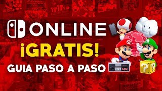CÓMO CONSEGUIR GRATIS NINTENDO SWITCH ONLINE!!  GUIA PASO A PASO SIN TRUCOS