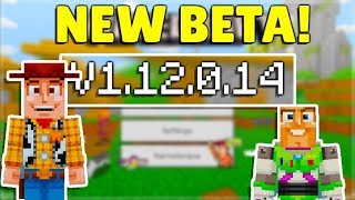 MCPE 1.12.0.14 BETA NEW API MODDING! Minecraft Pocket Edition Toy Story Edition