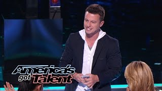Mat Franco: Magician Wows Judges With Card Trick - America's Got Talent 2014