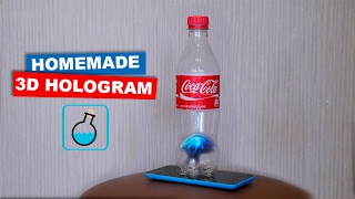 DIY 3D Hologram from a bottle of Coca Cola. LifeHacks | Easy hack