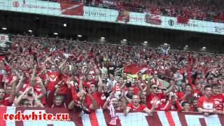 Спартак - Зенит, суппорт фанатов Спартака