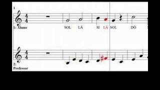 Aprenda Sax - Exercício 2.7-B - toque com o professor
