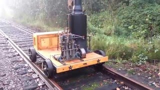 Steam Speeder Locomotive Railroad Engine Boiler Pump Whistle SOLD