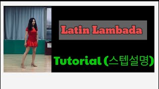 Latin Lambada line dance(Beginner/Intermediate)-TUTORIAL (스텝설명 )