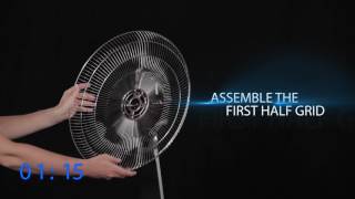 Rowenta Turbo Silence Extreme Stand Fan – Quick Start Guide